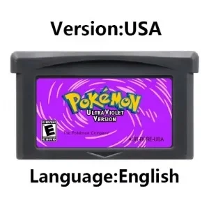 GBA Game Cartridge Pokemon Series Odyssey Ultraviolet Doubles FireRed Silver Rival Rom Hack Videogameconsolekaart