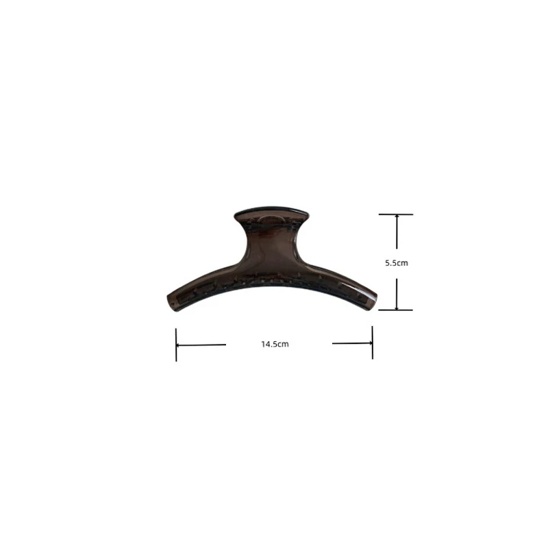 Extra große elegante Haarklammer, bogenförmig, geometrisch, Hai-Clip, Haarklemmen, greifen Sie einfache Vintage-Haar-Accessoires für Damen – Detail 7