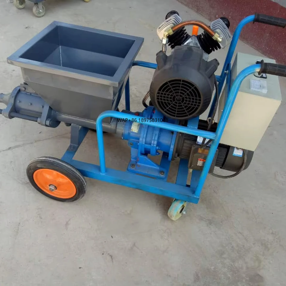 

Small Construction Machinery Screw Cement Grout Pump Cement Mortar Grouting Spray Equipment Machine