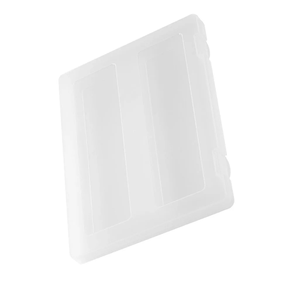 1 قطعة صندوق ملفات A4 مادة PP منظم مستندات محمول حاوية تخزين متعددة الأغراض للاستخدام المنزلي والمكتب صندوق ملفات A4