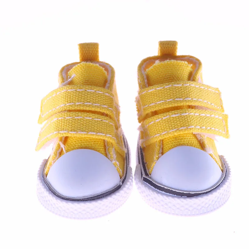 Blythe Wellie Wisher Doll Shoes 5Cm Canvas Shoes For 14.5 Inch EXO Doll Paola Reina BJD Doll Accessories Girls DIY Toys