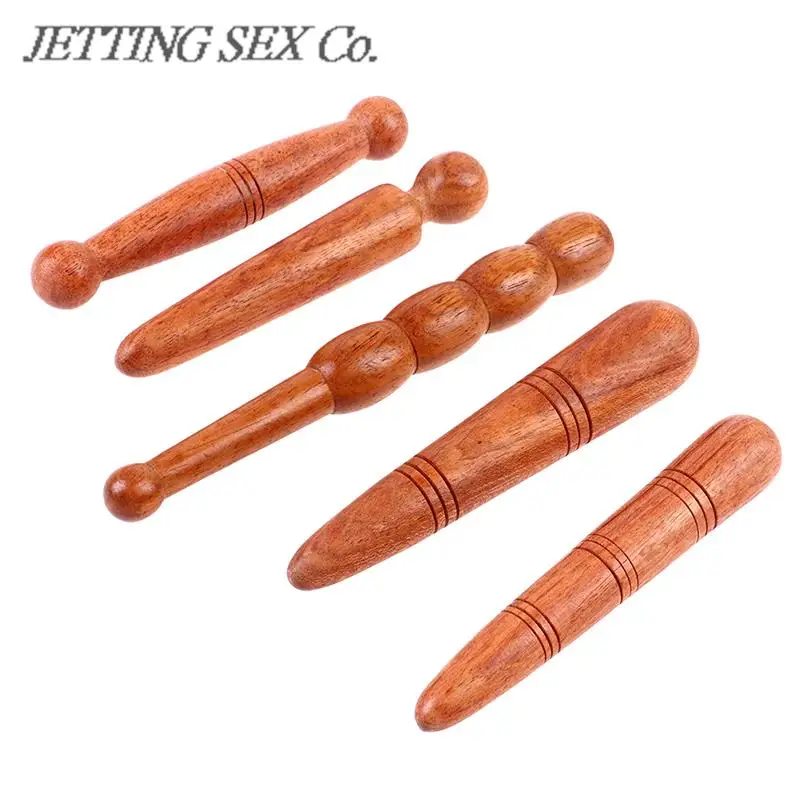 

1PC Wooden Foot Body Massage Wooden Stick Acupuncture Foot Reflexology Massager Relieve Muscle Soreness Relaxing Massage Tool