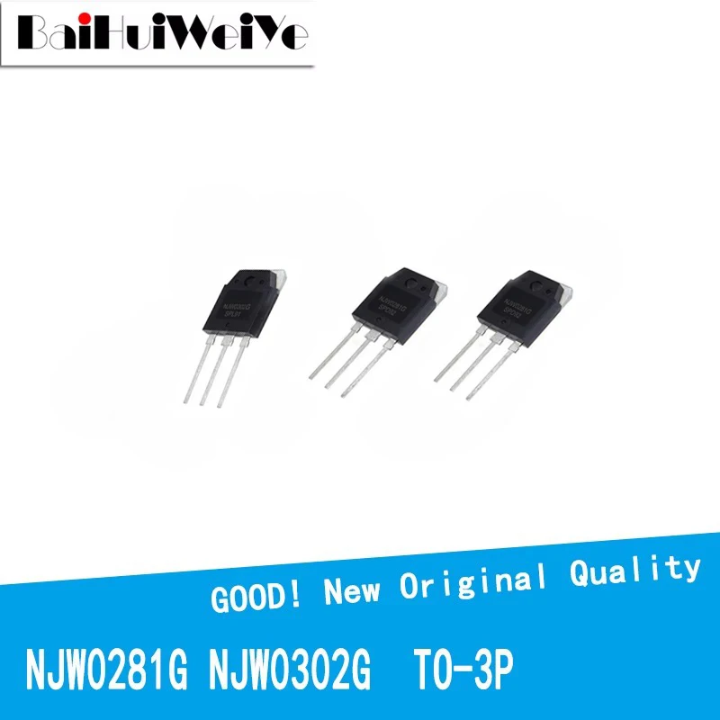 1Pcs NJW0281G NJW0302G NJW0281 NJW0302 Audio Amplifier Alignment TO-3P New Good Quality Chipse