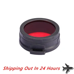 NITECORE Torch Filter Diffused Mineral Coated Glass Len Flashlight for Head 50mm Accessories NFR50/NFG50 for P30/P36/TM06S/TM20K
