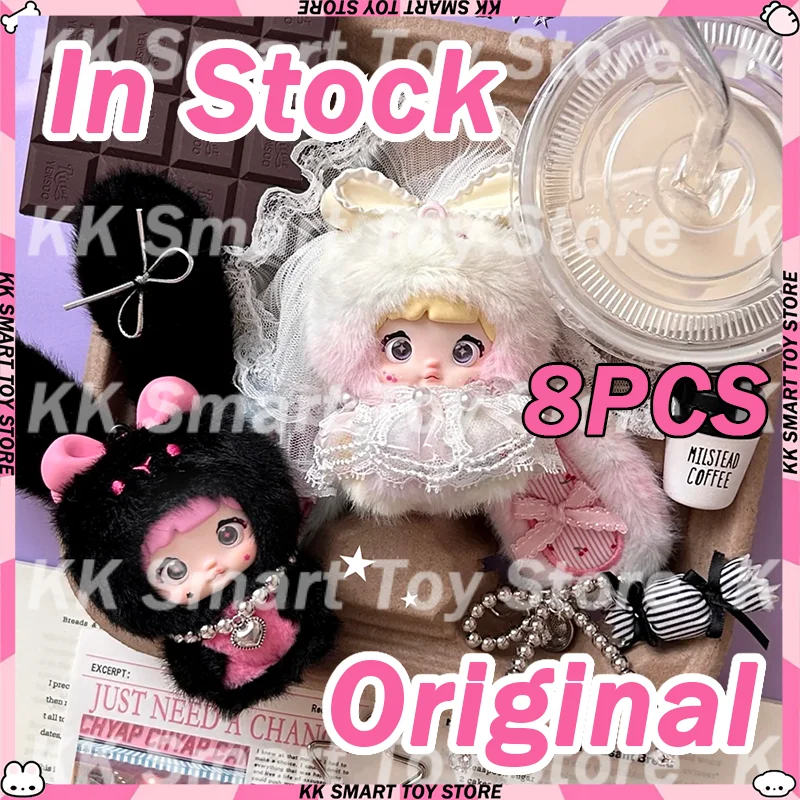 

В наличии Nommi V2 Baby Sweetheart Bunny Series слепая коробка Mystery Box аниме фигурки подарок-сюрприз Kawaii кукла кулон подарки игрушки