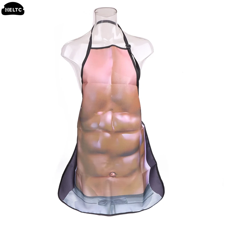 1*Cotton Women Apron Funny Novelty Women Sexy Kitchen Apron Naked Men Women Sexy Rude Cheeky Cooking Bbq Party Man Apron Kitchen