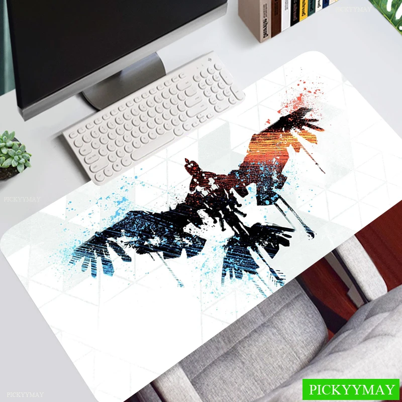 Imagem -03 - Grande Jogo Mousepad Horizonte Zero Dawn Mouse Pad Computação Esteira do Mouse Gamer Costura Esteira de Mesa para Teclado de Computador Tapete de Mesa