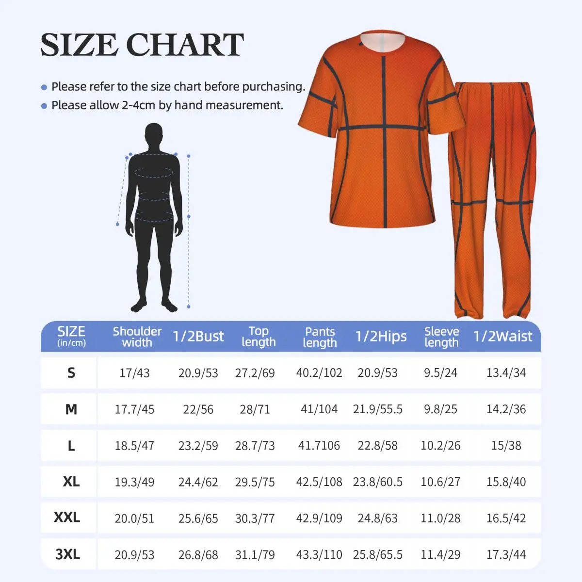 Men Pajamas Suit Short Sleeved Long Pants Basketball Background Sleepwear Summer Home Clothing Set view 6