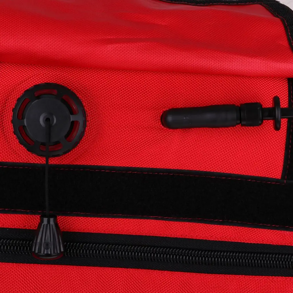 Freediver Training Buoy Large Opening Storage Compartment Safety Surface Float with D Rings for Ocean Diving