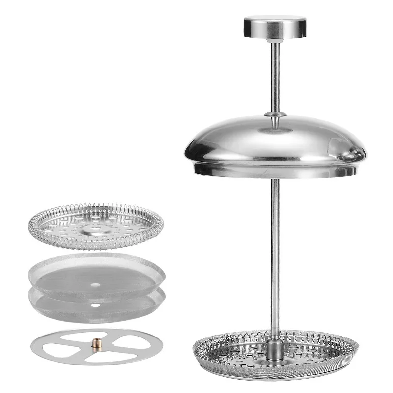 For stainless steel 304 mesh thickened coffee machine filter coffee filter screen French pressure pot accessories tea filter