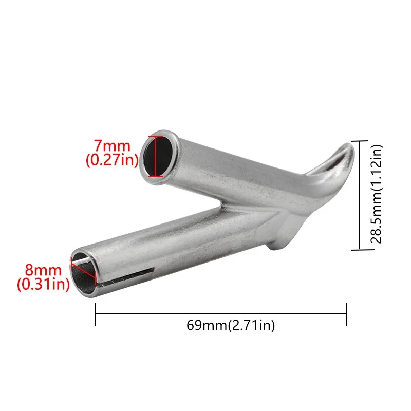 Boquilla de soldadura redonda de 5mm Soldaduras fuertes Compatibilidad de soldadura versátil Fácil de manejar Soldadura eficiente Ligero