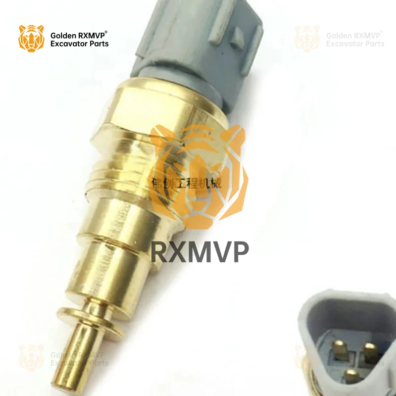 For Hitachi Zax Ex Excavator Zax200 210 240 250 270-3 Engine 4hk1 Water Temperature Sensor Sensing Plug Excavator Accessories