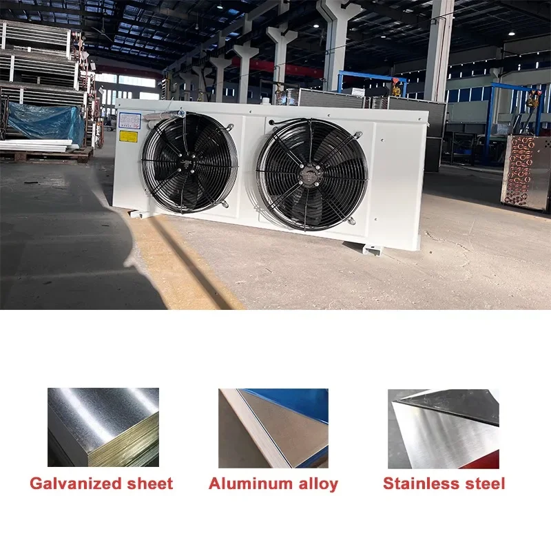 

【Best-selling】Cold Room Refrigerated Condenser Evaporator Unit Cooler for Meat Freezer Type Refrigeration Unit & Heat Exchange E