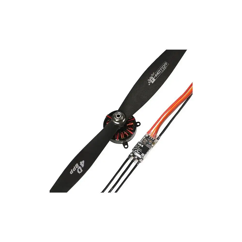 T-motor BPP-4D Pro Combo (AM40 4D Brushless Motor+F3P 16A ESC+T8542 4D Prop) For Fixed-wing