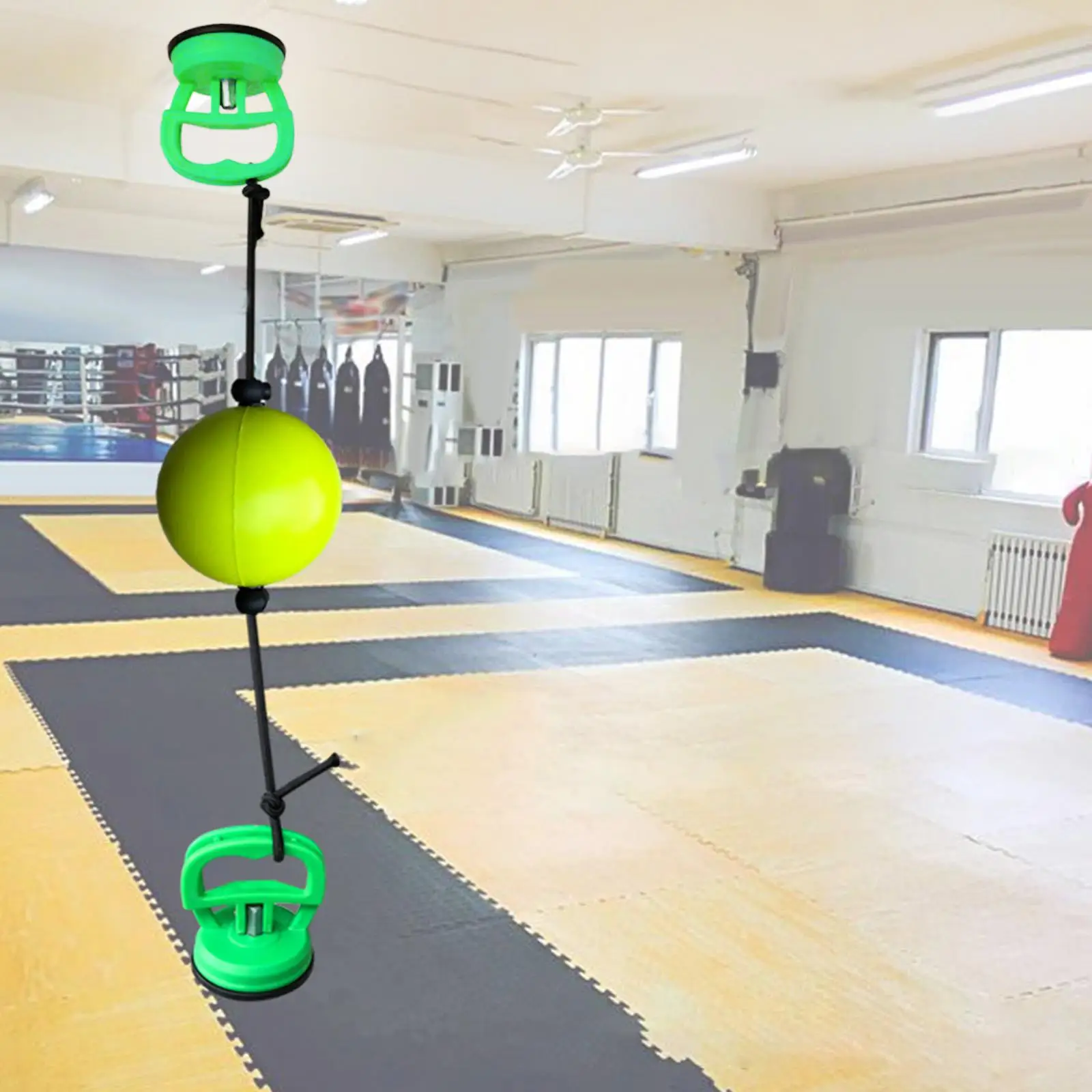 Durable Boxing Reflex Ball, Punching Ball Floor to Ceiling Suction Cup Equipment