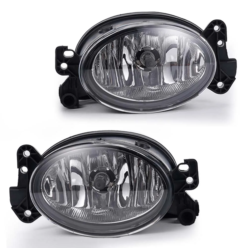  Fog Lamp Assembly Headlights Fog Lights Housing for Mercedes-Benz 2006-2011 ML-Class W164 compatible with Mercedes C E R view 5