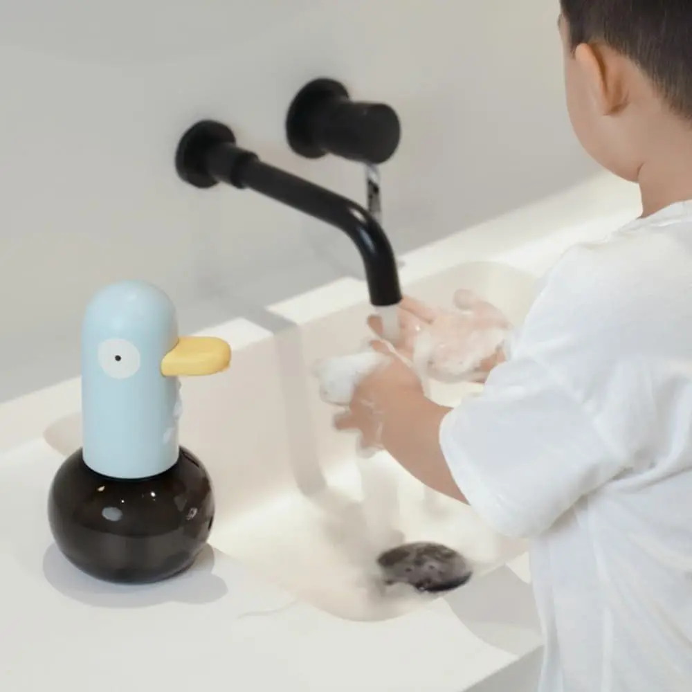 

400ml Smart Soap Dispenser USB ABS Touchless Soap Dispenser Cute No-contact Sanitizing Automatic Soap Dispenser Home Use
