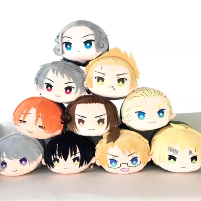 

Hetalia Lying-Down Style APH Anime Peripheral Plush Doll Alfred Prussia Mochi Pillow Ornament Collection holiday Gift Toys