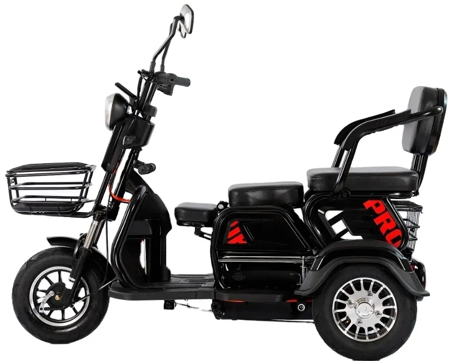 Cheap1000W 3 Wheel Triciclo Electric Trike Motorized Tricycles Adult