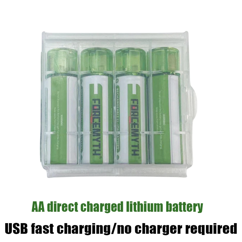 Aa iithium Batterie USB wiederauf ladbare Batterie 1,5 V Konstant spannung Spielzeug Maus Mikro phoneiarge Kapazität aa1500mah Batterie