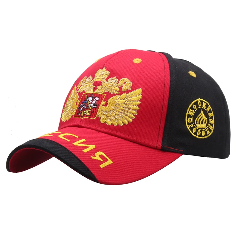 New Arrival Men Women Baseball Cap Russian Eagle Embroidery Sports Summer Sun Snapback Hip Hop Trucker Dad Hats Gorras EP0399
