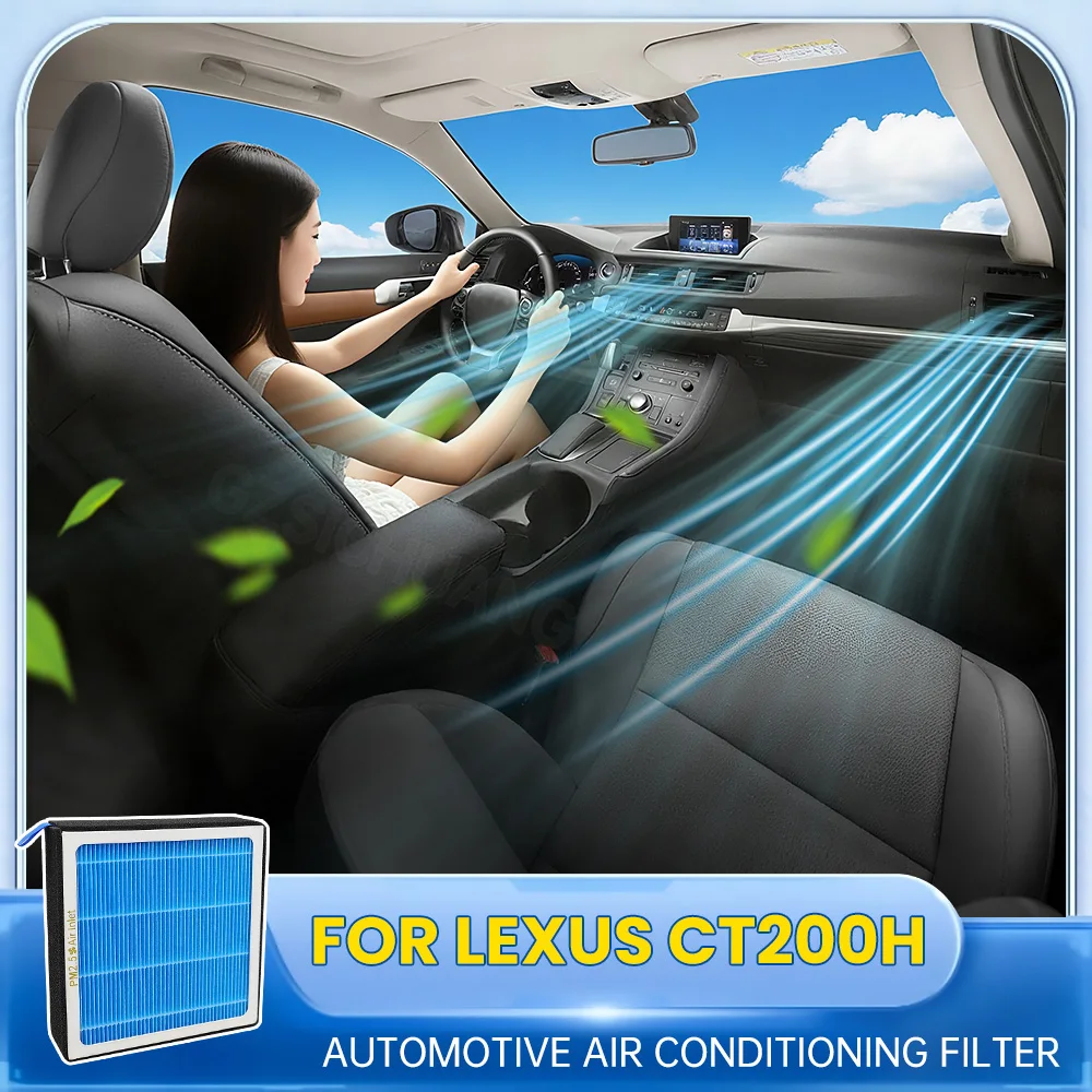 

Car Activated Carbon Cabin Air Conditioning Filter For Lexus CT200h 2011 2012 2013 2014 2015 2016 2017 Interior Accessories