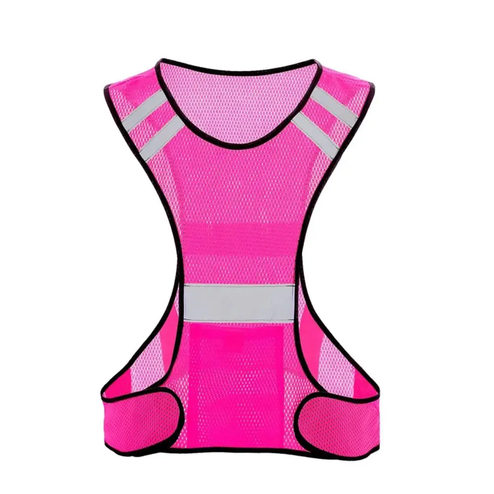 

Polyester Night Riding Vests Elastic Webbing Walking Running Reflective Vest Safety Straps Adjustable Reflective Safety Vest