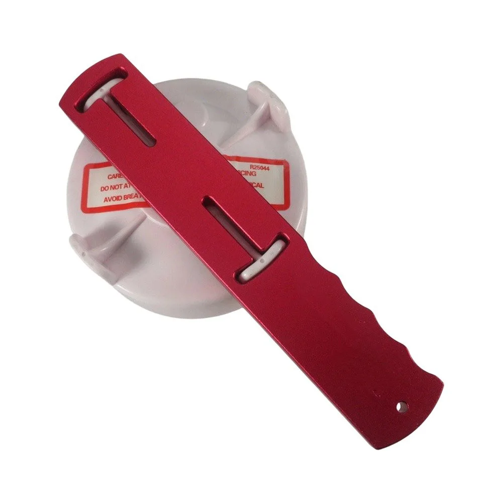 Pool Tool Wrench for Pentair Rainbow 300 and 320 Chlorinator Lid Cap R172052 R172053 Red Silver Aluminum 2 pcs