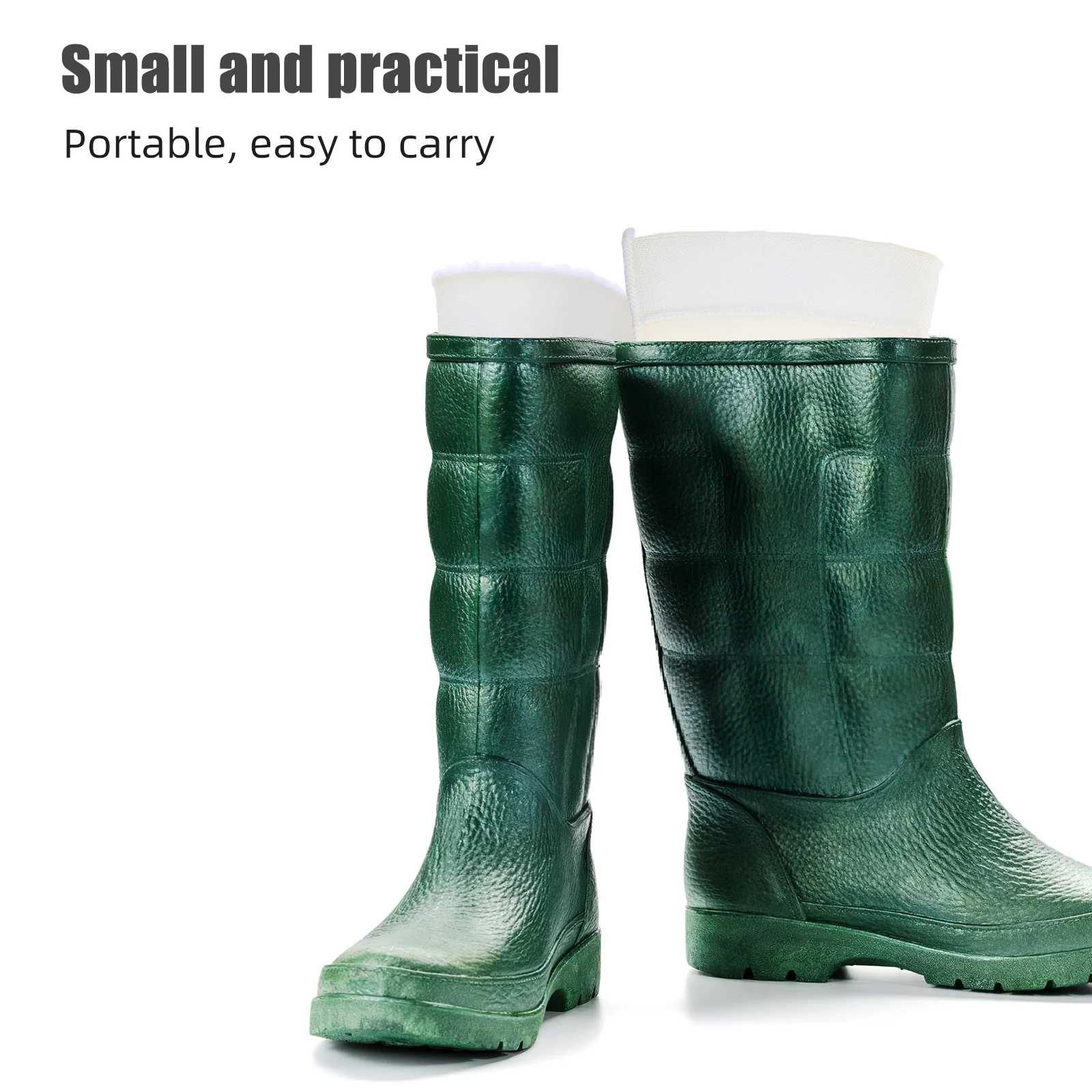 

1Pair Insulated Boot Liners Thick Warm Rain Boot Socks Size L 40 41 42 Women Winter Walking Soft Inner Liner Shoes