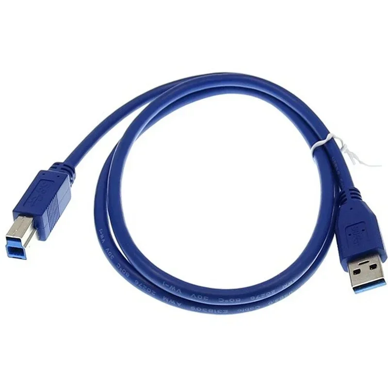 Kabel USB3.0 do drukarki A męski B męski HDD-BOX CD-ROM Usb3.0 Przewód linii danych A do B męski USB 3.0 USB3 Kabel do drukowania