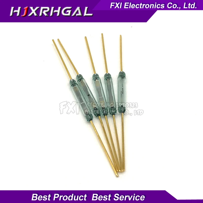 5pcs MKA14103 reed switch, magnetically controlled magnetic switch 2X14MM normally open