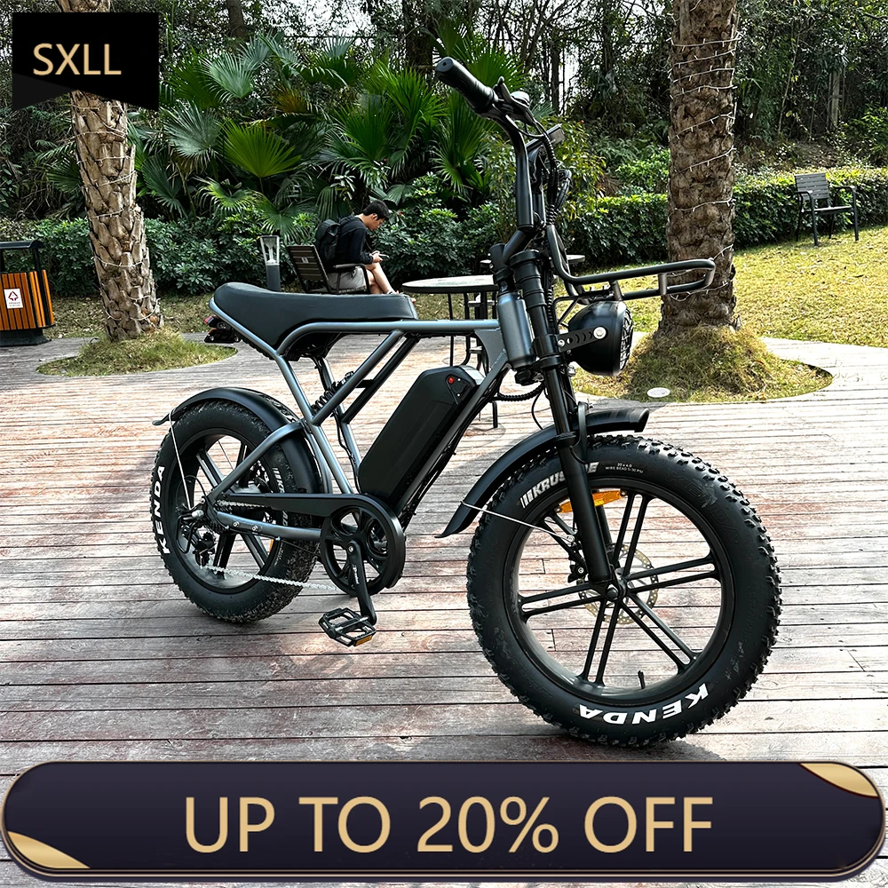 

2025 New Product Promotions E Electric 25km/h Freight Fat Tires Cheap Fat H9 Electric