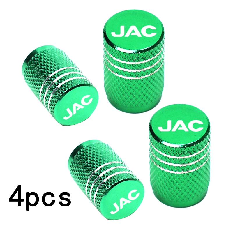 For JAC Refine J3 J2 S5 A5 J5 J6 J4 Vapour S2 T8 Accessories Car Wheel Tire Valve Caps Tyre Stem Covers Airdust Waterproof