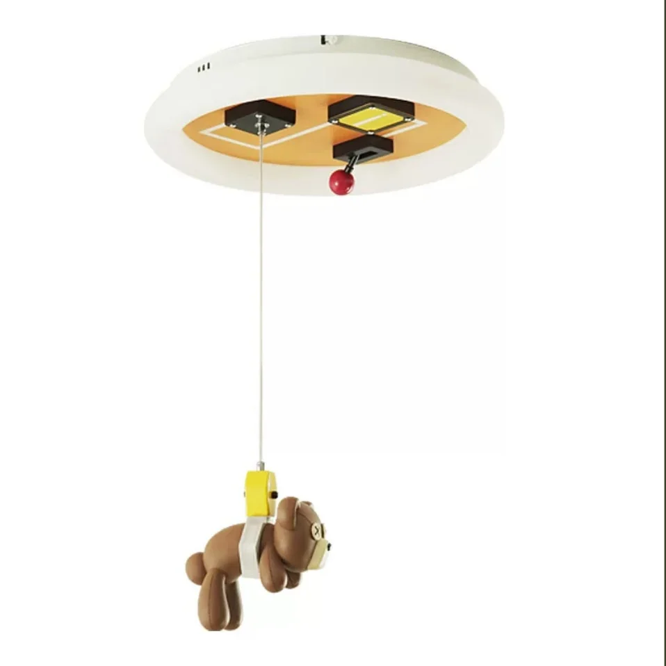 Doll machine, simple children's room light, bedroom light, ceiling light, full spectrum LED, creative male and female room light
