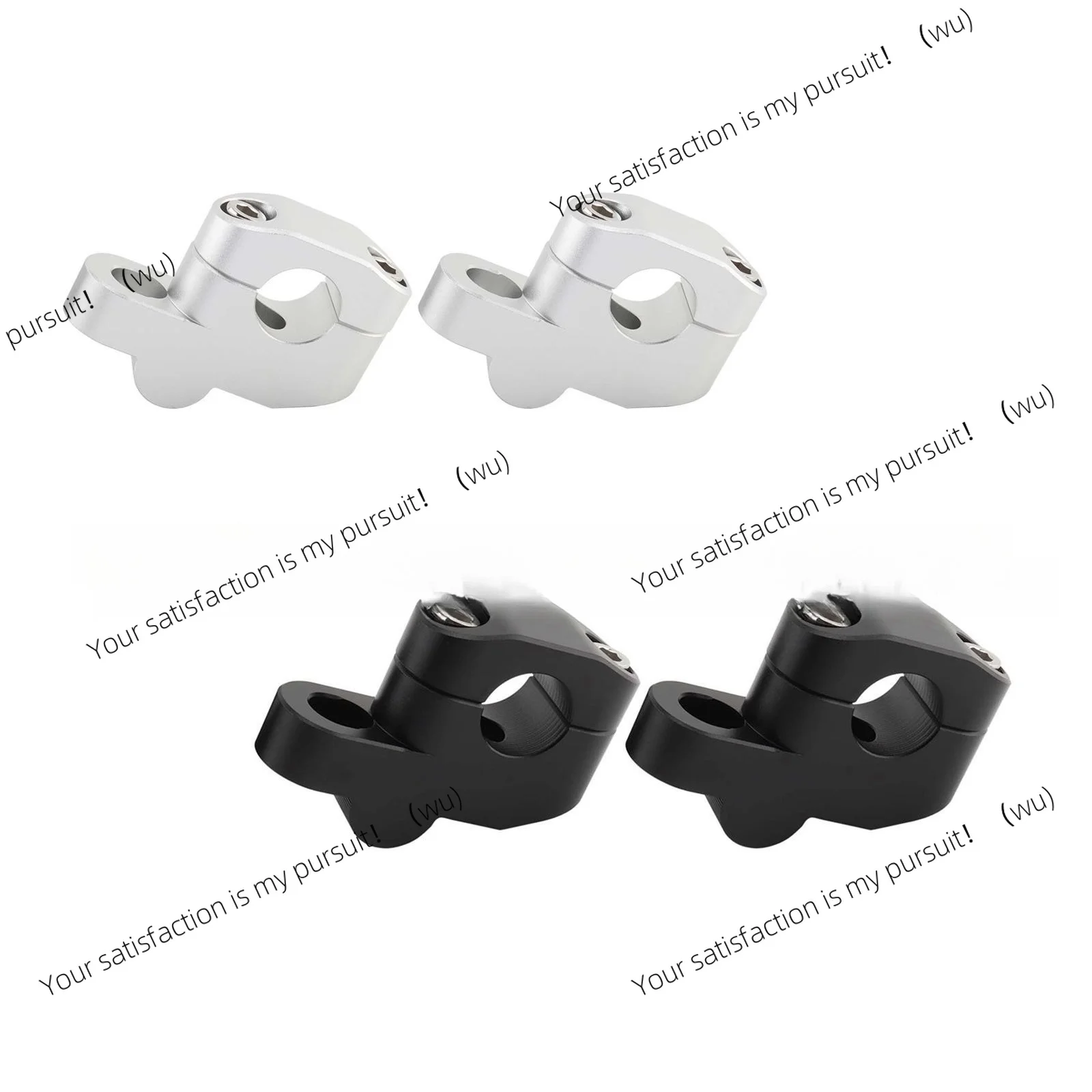Front Rear Adjustable Handlebar Heightening Riser Fixed Clamp Mount Seat For Suzuki Yamaha Kawasaki Motorcycle Mod