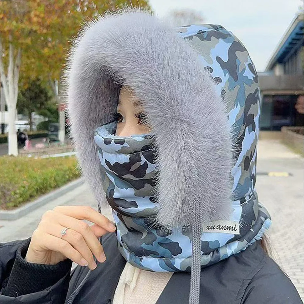 Pasamontañas térmico para pesca – Gorro invierno con protección orejas - imagen 4