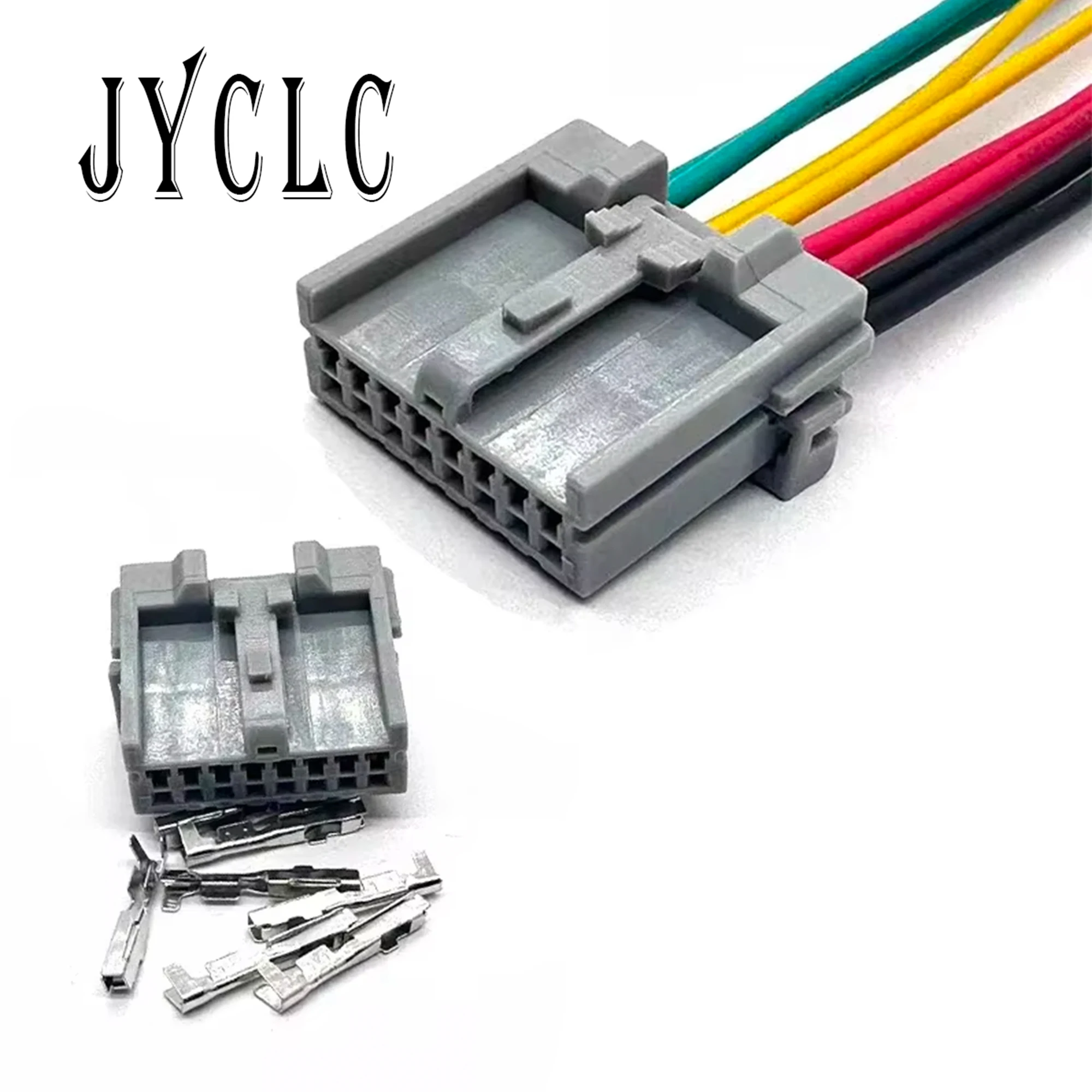 1 Set 1.2mm 8 Pin 7283-5980-40 Steering Wheel Hairspring Main Female Plug Connector For Nissan Xuanyi Tiida