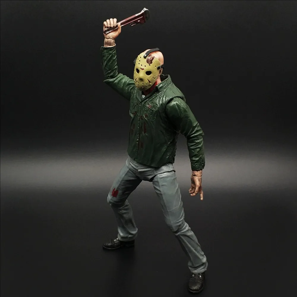 18 cm NECA-figuur Jason 3D Friday Part 3 Jason PVC-actiefiguur speelgoedpop