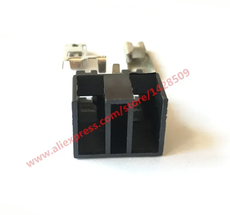 1 Set 2 Pin Gender Sleeve Connector HID Connector Auto Busses Coupler Plug Socket