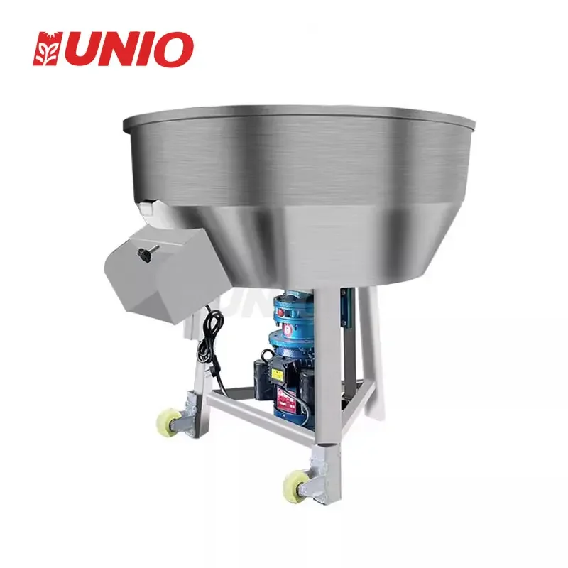 Small Stainless Steel Vertical Seed Mixer for Animal Feed and Wheat Coating with 2.2-3.0KW Motor 220/380V