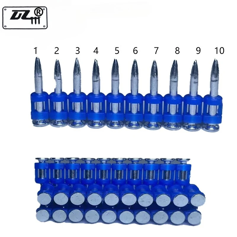 

GasNail500pcs19mmHigh-strengthgascementnailfor UpholsteryConcreteWallsFurnitureCementWallPaintingsRoofConcreteNailsFasteners