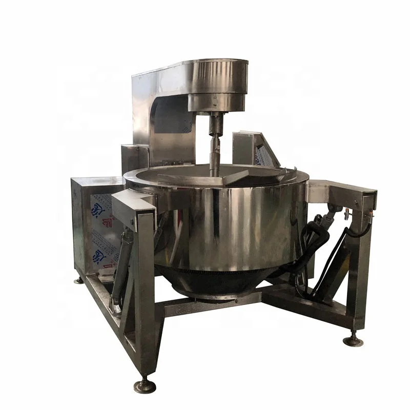 Industrieller Planeten-Rührbehälter aus Edelstahl, Rührmaschine für Käse, Kochen, Rühren