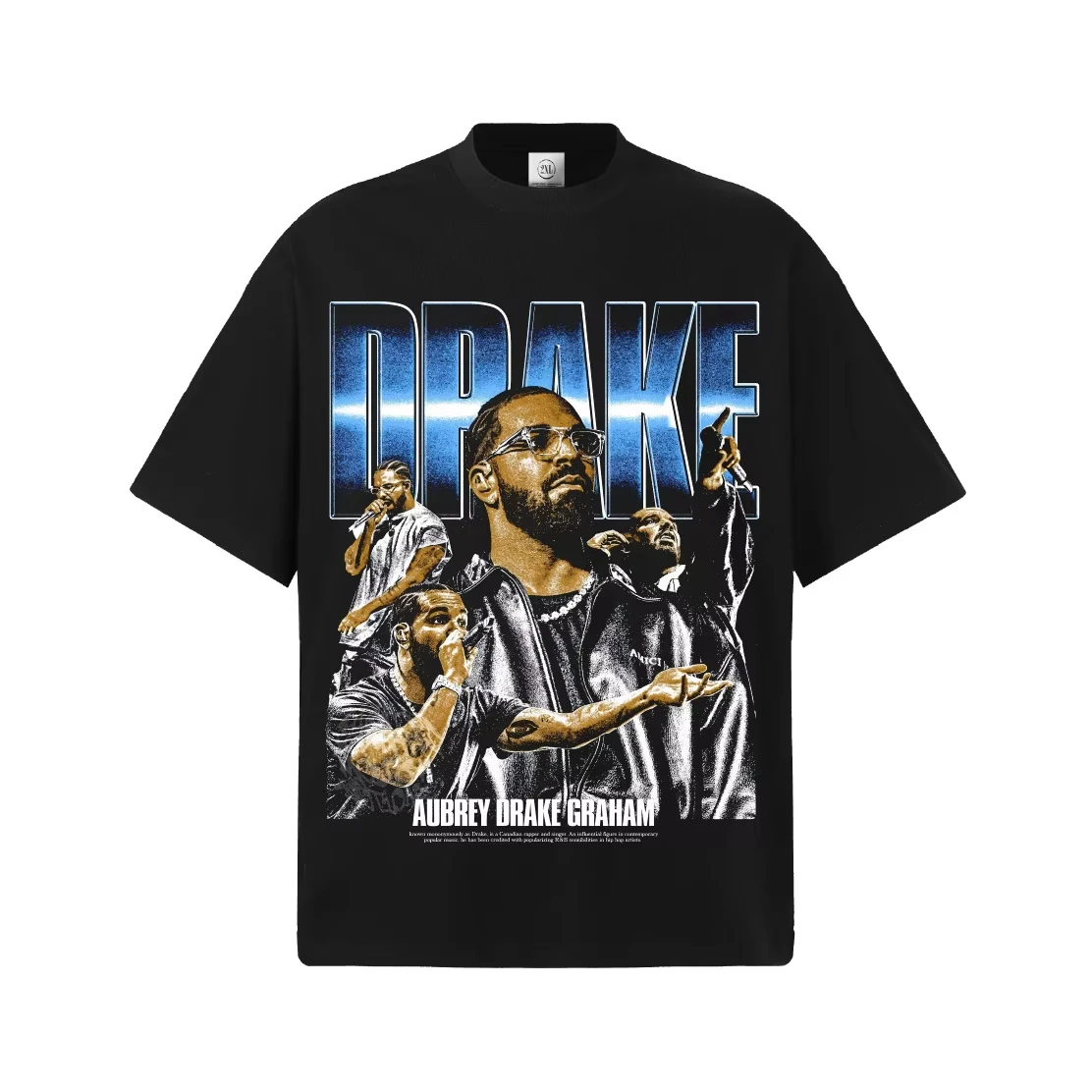 Drake Graphic T-Shirt Men Women Oversized Hip Hop Rapper Casual Cotton Short Sleeve Fashion Retro Aesthetic for Daily