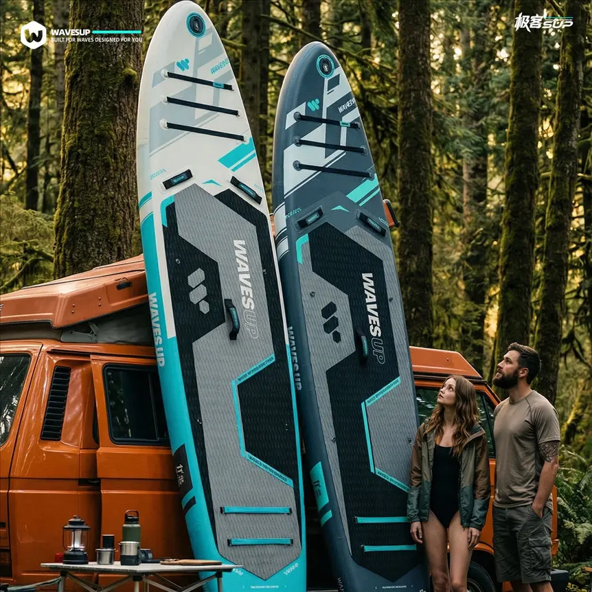 

Надувная доска для сап-серфинга Mseasfree11-Foot, 33 дюйма шириной, с нескользящим покрытием, в комплекте с аксессуарами, подходит для йоги, рыбалки и серфинга