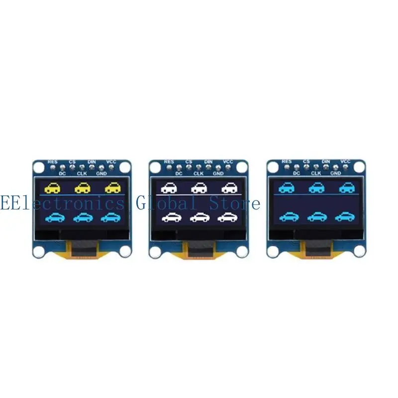 462B 0.96 Display Screen 128x64 SSD1315 Screen Board Blue+Yellow/ White/ Blue 0.96in