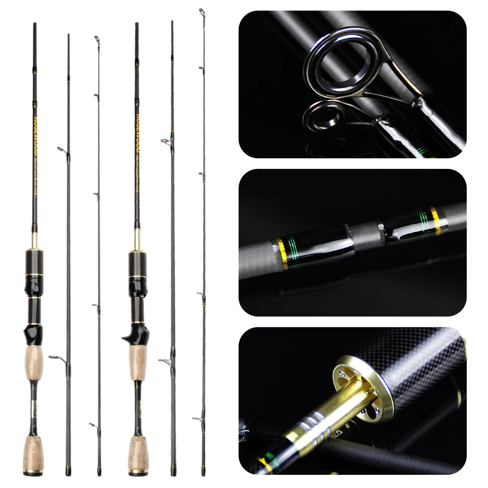 Rosewood Carbon Lure Spinning Casting Fishing Rod Ul 1.8m 3 Sections Fast Action Lure Weight 0.8-5g Ultralight Travel Rods Pole - AliExpress 18 Rosewood Carbon Lure Spinning Casting Fishing Rod Ul 1.8m 3 Sections Fast Action Lure Weight 0.8-5g Ultralight Travel Rods Pole - AliExpress 18