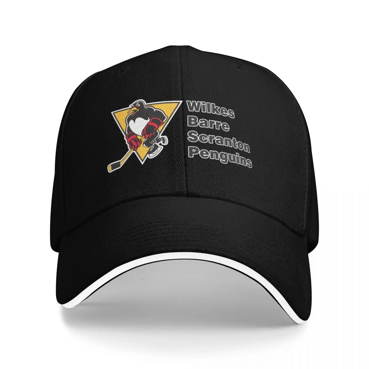 

Wilkes Barre Scranton Penguins Baseball Cap hiking hat fishing hat tea Hat Men Golf Wear Women's