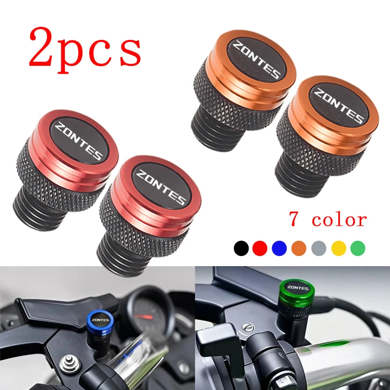 Vis et boulons de moto, bouchons de trou de rétroviseur pour Zontes Shengshi 310R 310X 310V 310 T2 G1 125 U1 U 155 ZT 125 T310 350E 350