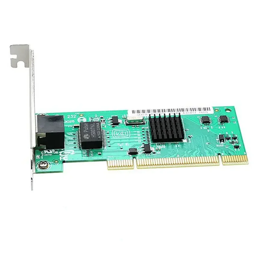 Intel 82540 10/100/1000Mbps Gigabit PCI Network card adapter Diskless RJ45 Port 1G Pci Lan Card Ethernet for PC With heat sink