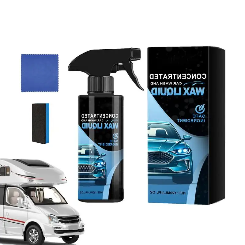 

Car Washing Liquid 120ml Car Foam Cleaner Stain Remover Car Cleaning Supplies Exterior Care Products For Trucks